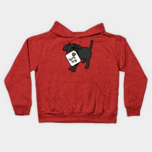 Cute Dog goes on Girls Trip Kids Hoodie